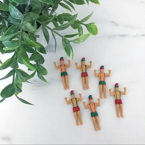 Little Elf Wine Glass Markers